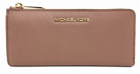 michael kors leather wallet dusty rose|Amazon.com: Michael Kors Rose Wallet.